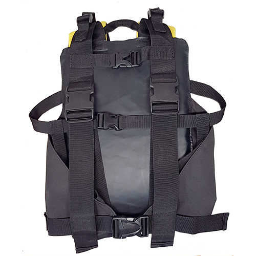 Ergonomic harness for rigid backpacks 3