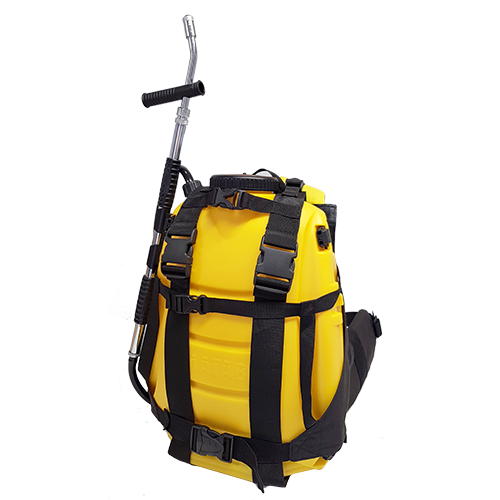 Ergonomic harness for rigid backpacks 2