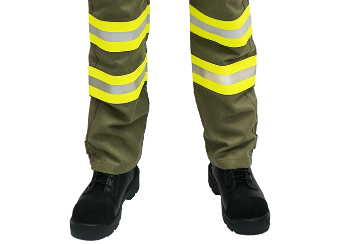 THW bomberos forestales pantalones chaqueta trabajadores forestales schnitzschutz 52 54 58