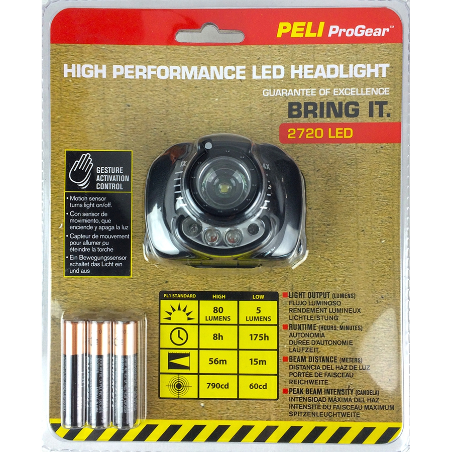 Linterna frontal LED Peli 2720 2