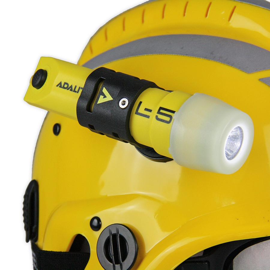 Linterna LED Casco Bombero Adalit L5R Plus + cargador 2