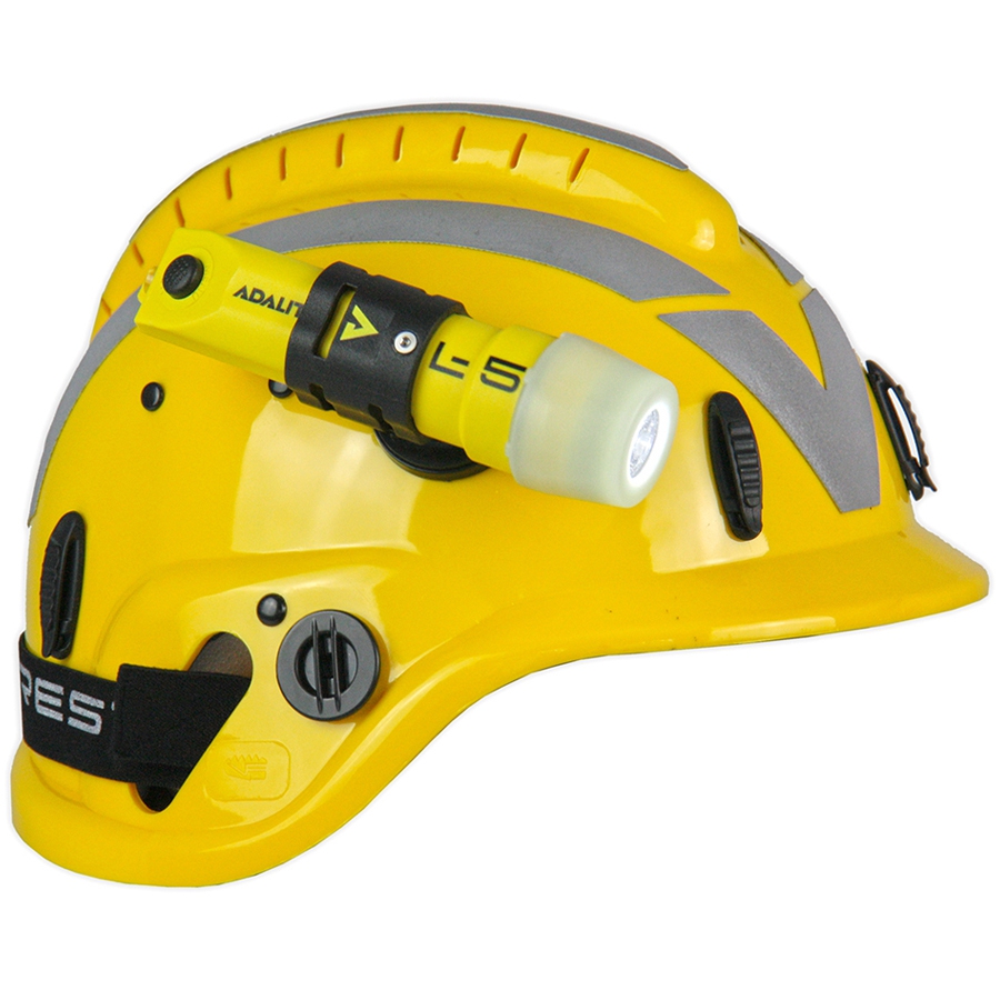 Linterna LED Casco Bombero Adalit L5R Plus + cargador 4