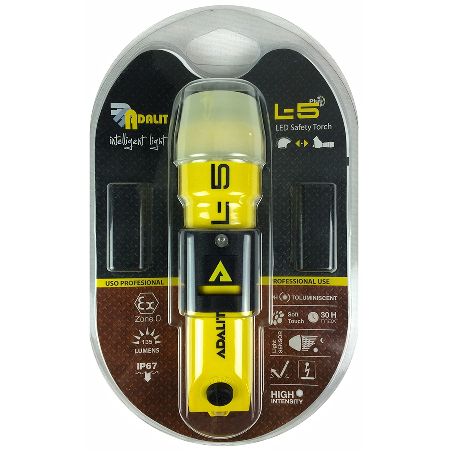 Linterna LED Casco Bombero Adalit L5R Plus + cargador 5