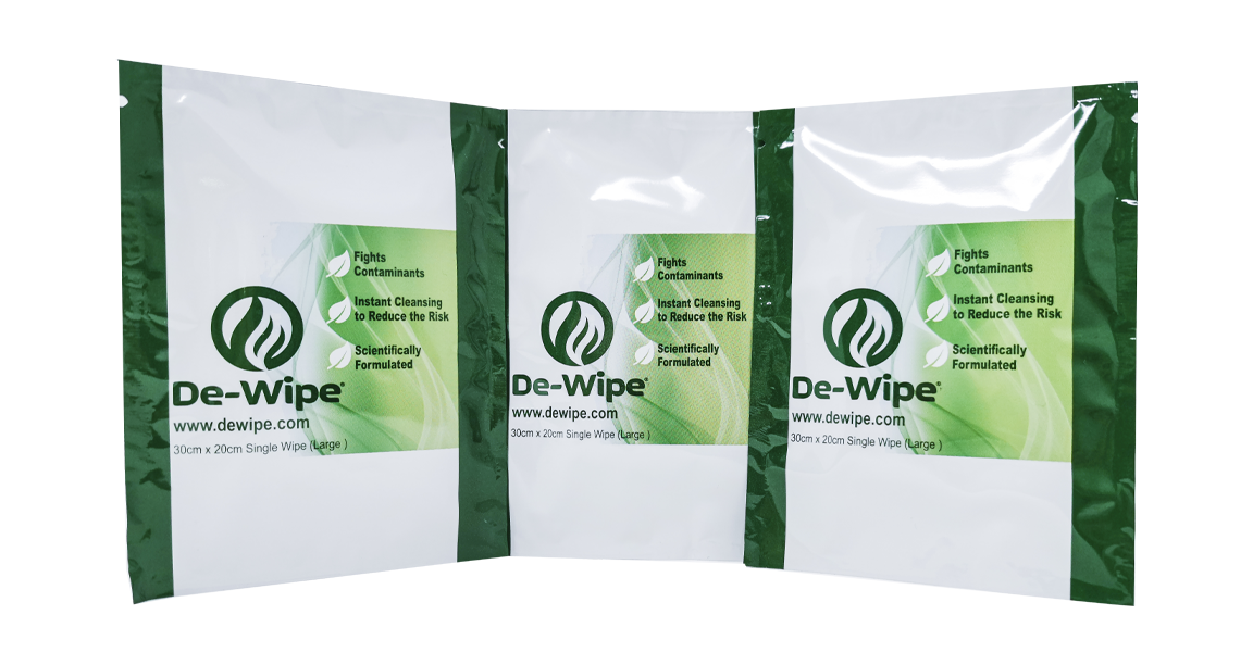 Decontamination wipe 30x20 cm 1