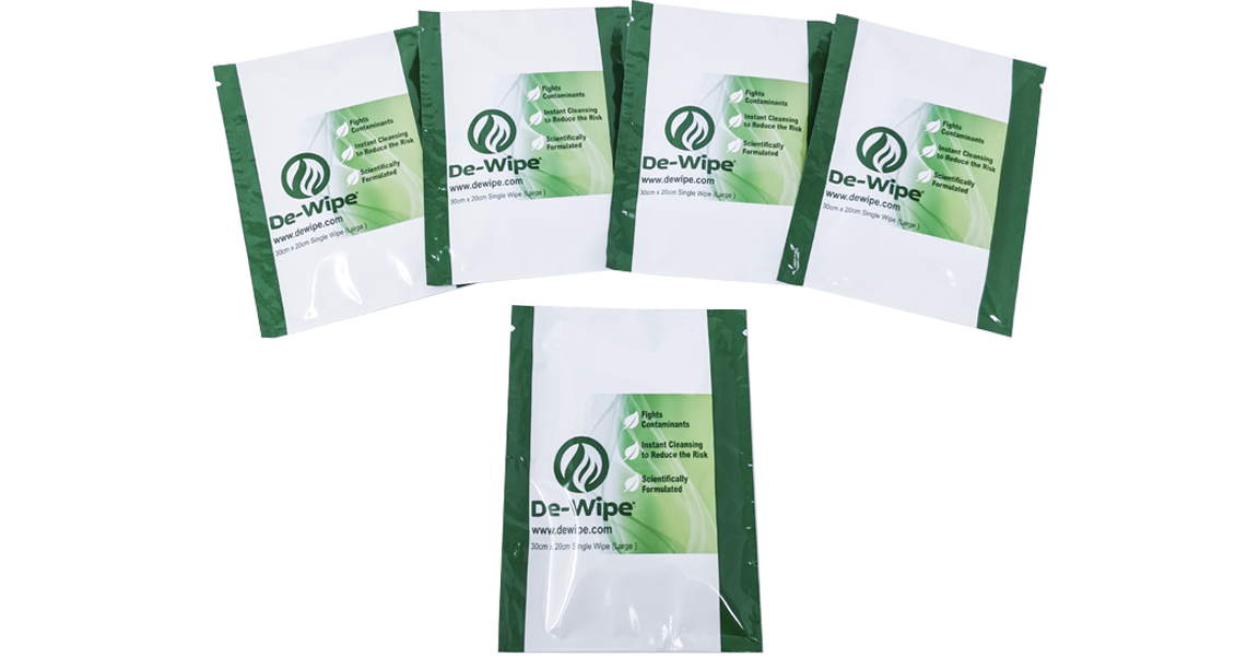 Decontamination wipe 30x20 cm 2