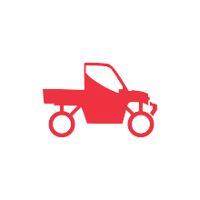 Skid units for UTV