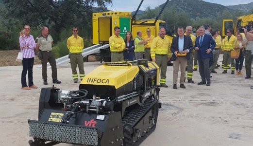 Le Plan INFOCA, le premier dispositif en Espagne qui mise sur l’incorporation du véhicule tactique Tactical Unit 1 de Vallfirest