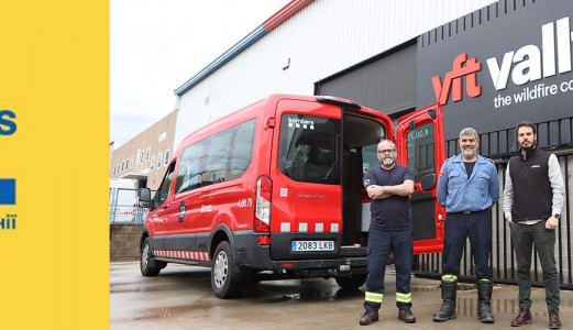 Vallfirest dona 124 equipos a bomberos de Ucrania